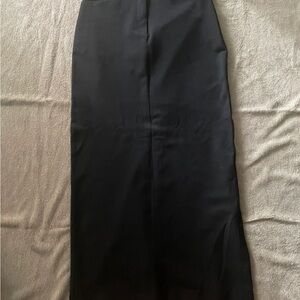 Parasuco Collection Y2K Elegant Black Pencil Skirt